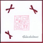 Thumbnail image for Modèle de carte pour un bébé – troisième de la série