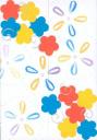 Thumbnail image for Modèle de Cartes pour enfants, fleurs et tampons
