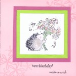Thumbnail image for Modèle de carte d’anniversaire avec un tampon hérisson