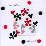 Thumbnail image for Modèle de carte d’anniversaire avec motifs rouge et noir