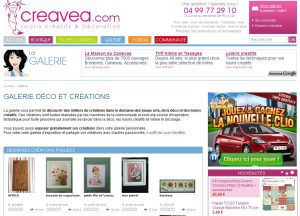 Post image for Comment exposer gratuitement vos créations loisirs créatifs et déco avec Creavea