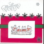 Thumbnail image for Modèle de Carte de voeux – chorale et flocons de neige !!