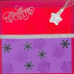 Thumbnail image for Modèle de Carte de voeux colorée avec des flocons de neige