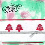 Thumbnail image for Modèle de Carte de voeux et de bonne année – sapins et couleurs