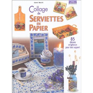 collage serviettes papier