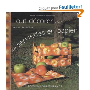 livre serviettage