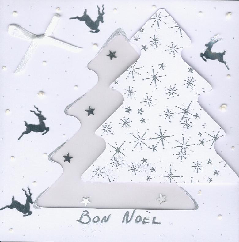 Carte de Noel blanche 2