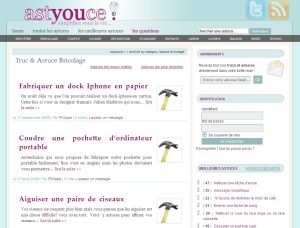 Post image for Trucs et Astuces : simplifiez-vous la vie avec Astyouce
