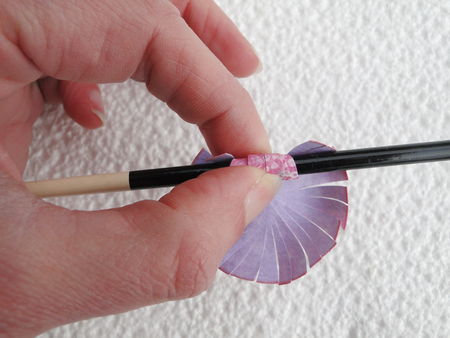 tutoriel comment faire une fleur en papier artichaut