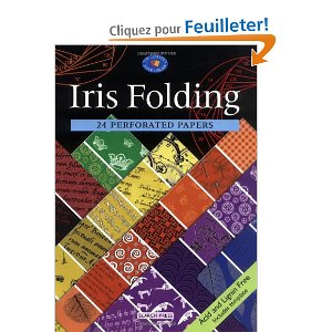 couverture du livre 24 papiers perforés pour l'Iris Folding